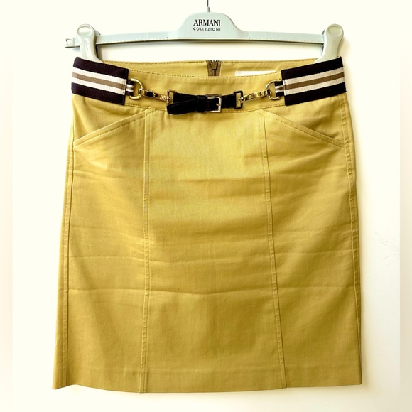 ‘S Max Mara Faux Belt skirt, size 6 - Picture 2 of 8